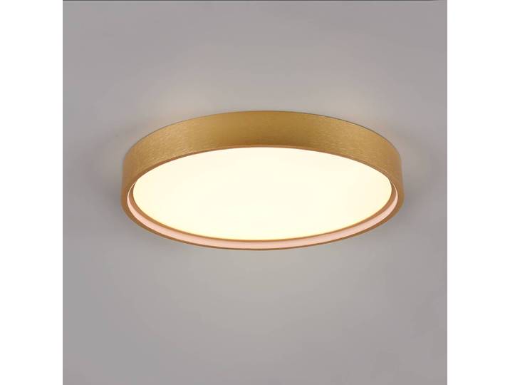 Trio Lighting LED Deckenlampe Doha, messing / gold, für Wohn- / Esszimmer, Metall, LED Deckenleuchte