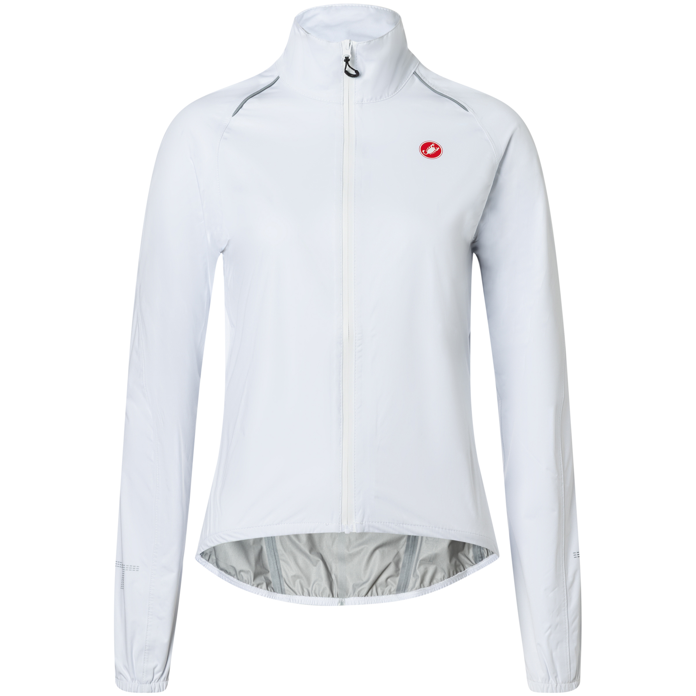 Castelli Emergency 3 Rain Damen Regenjacke weiss Größe L Rennrad | Gravel Klein verpackbar
