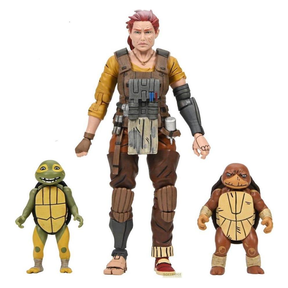 Neca Ninja Turtles (The Last Ronin The Lost Years) Figur Synja Grammy April with Baby Yi & Moja 18 cm (NECA54412-01)
