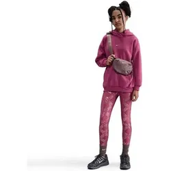 NIKE Kinder Kapuzensweat G NSW CLUB FLC OS HD SHNE SATN, Größe XL in Pink Pink