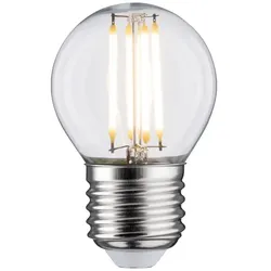 Paulmann LED Filament Tropfenform P45, 230V, E27, 5W 2700K 470lm, klar PAUL-28633