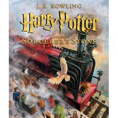 Harry Potter and the Sorcerer's Stone: The Illustrated Edition (Harry Potter, Book 1), Gebundene Ausgabe von J. K. Rowling, Scholastic,