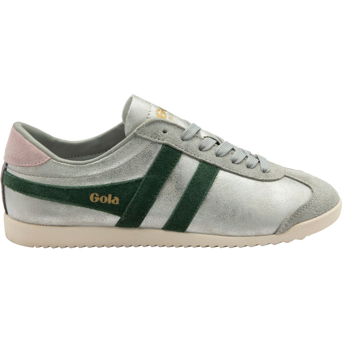 Gola Bullet Blaze Sneaker Women silver/evergreen/gum (JK) 5 CLB343-JK-5-silverevergreengum