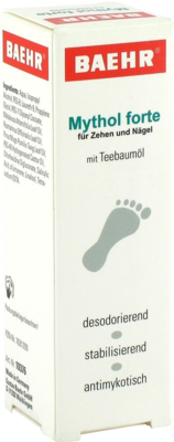 GUSTAV BAEHR GmbH MYTHOL forte Lösung 30 ml 07631293