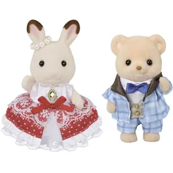 Sylvanian Families 40. Jubiläum: Freya & Theo Freunde Figurenset