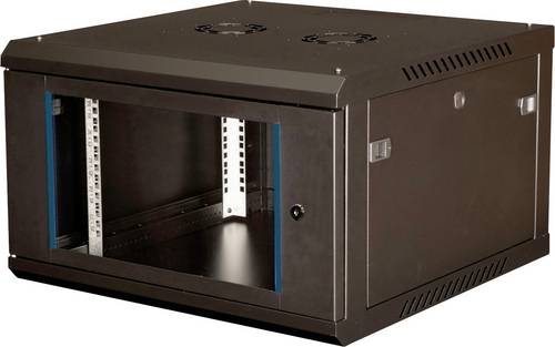 Value 26.99.0828 19 Zoll 19 Zoll Wandgehäuse 6 HE Schwarz