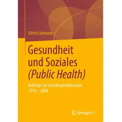 Gesundheit und Soziales (Public Health), Fachbücher von Ulrich Lohmann