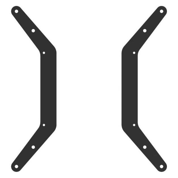 Cavus WMV9050 schwenkbare TV Wandhalterung 37 - 55 Zoll, schwarz (Wand, 25 kg, 26" - 65") (WMV9050)