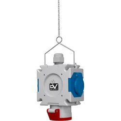 Energiewürfel Stromverteiler mDV 1x16A/5P 2x230V Doktorvolt DV-2695-D
