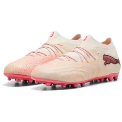 PUMA Future 9 Ultimate MG Fußballschuhe 01 - sugared almond/puma white/ultra red/puma black 44