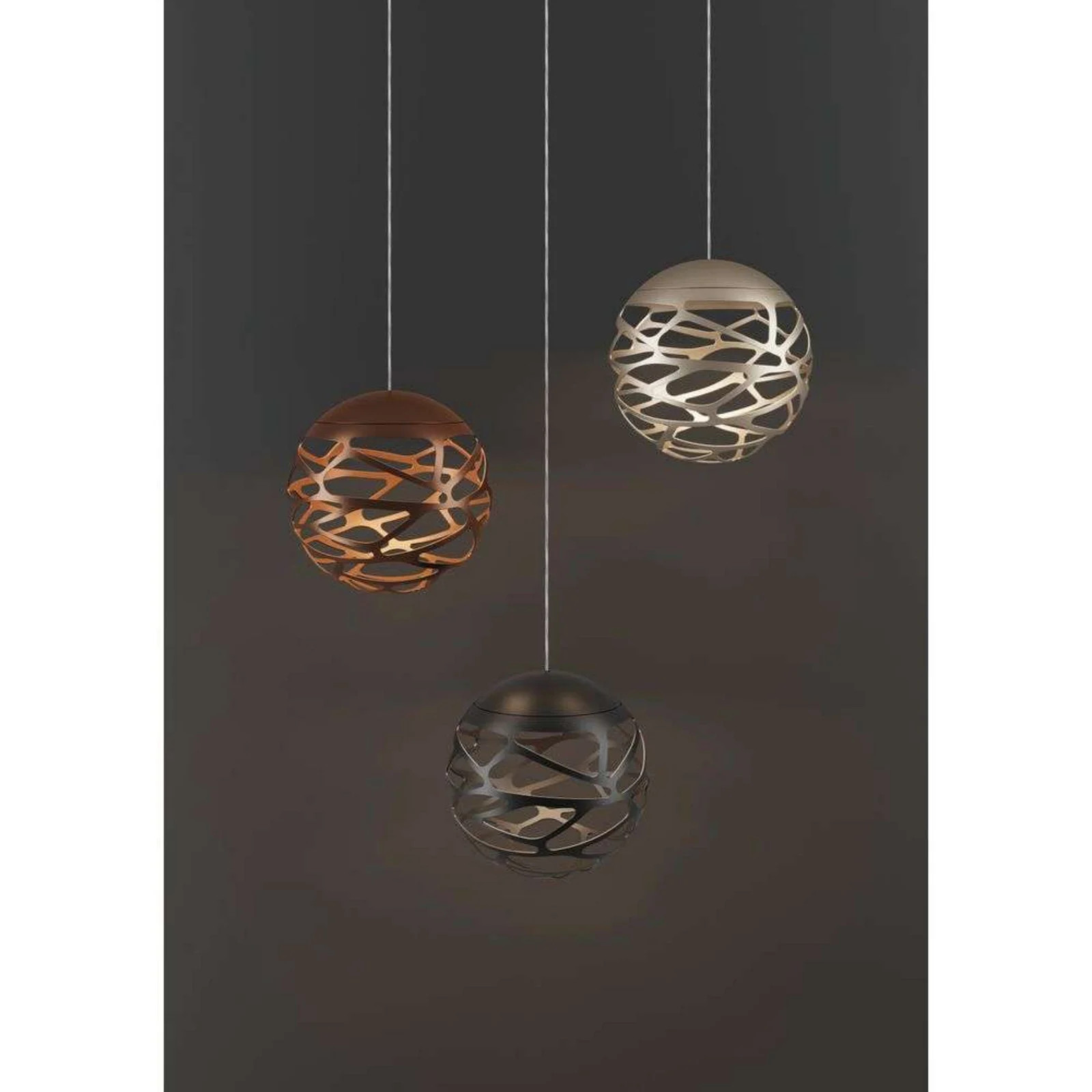 Lodes Kelly Cluster Sphere Hanglamp Zwart