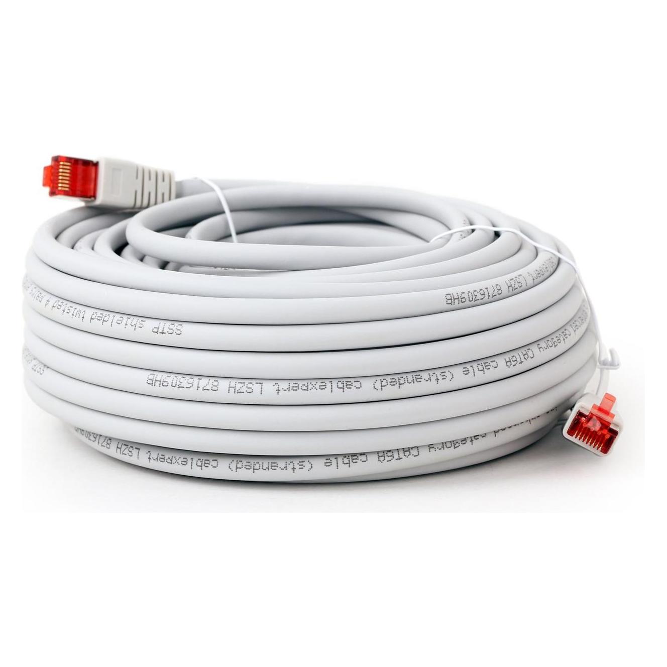 Gembird PP6A-LSZHCU-20M Netzwerkkabel Grau Cat6a S/FTP (S-STP) (S/FTP, CAT6a, 20 m) (PP6A-LSZHCU-20M)