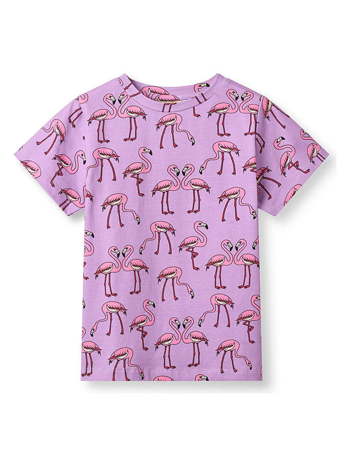 Småfolk Shirt "Gala" in Lila - 98/104