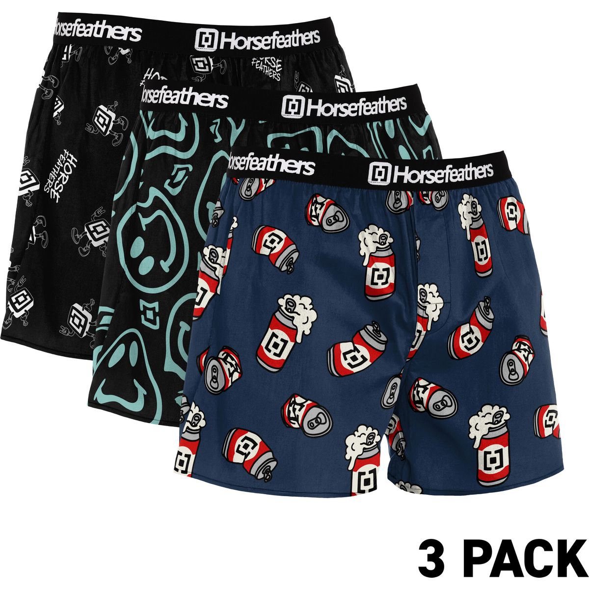 Horsefeathers Frazier 3PACK Boxer Shorts bundle 12 M AM096O-bundle 12-M