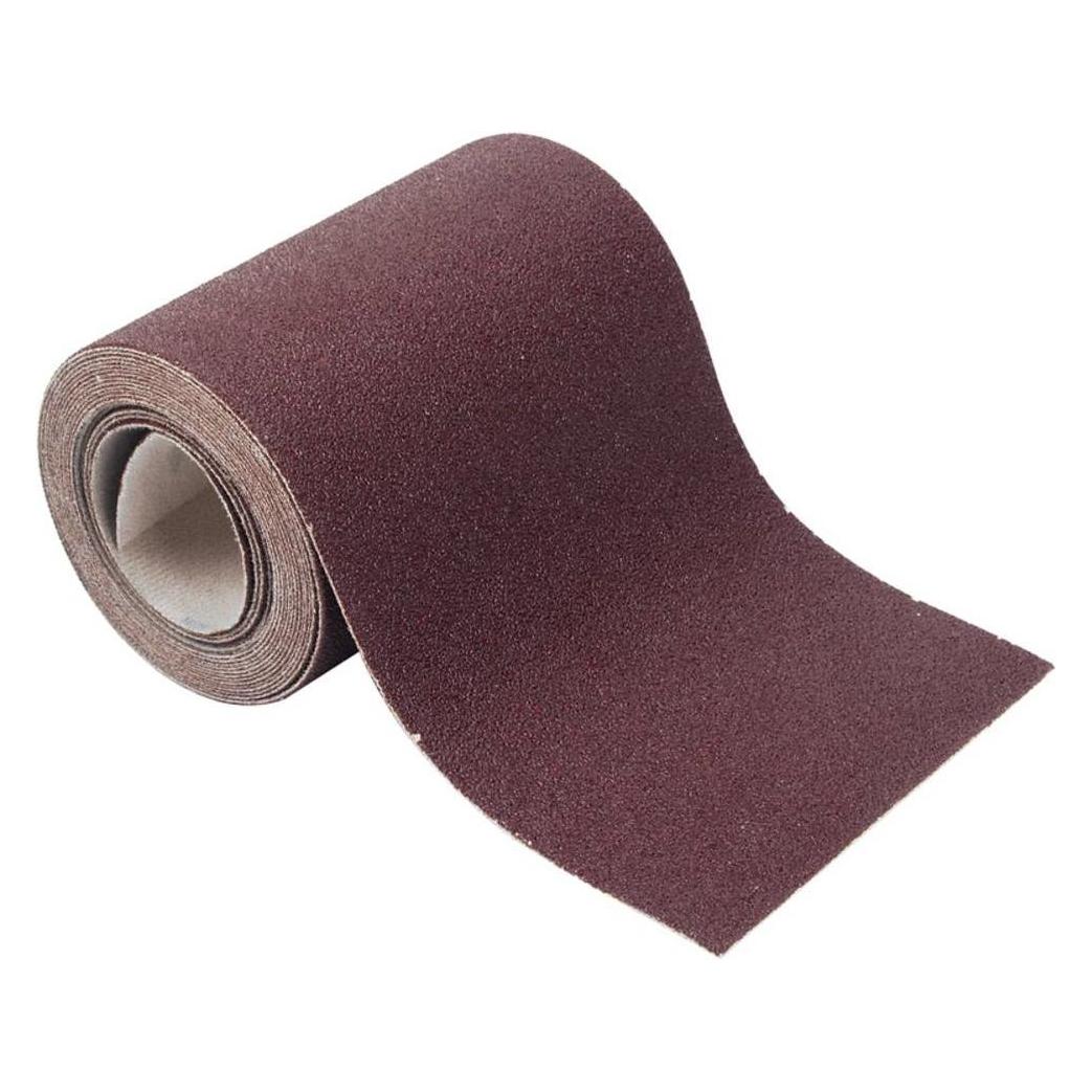 wolfcraft 1 Haft-Schleifpapierrolle, K60, 4mx115mm (60, P60) (1739000)