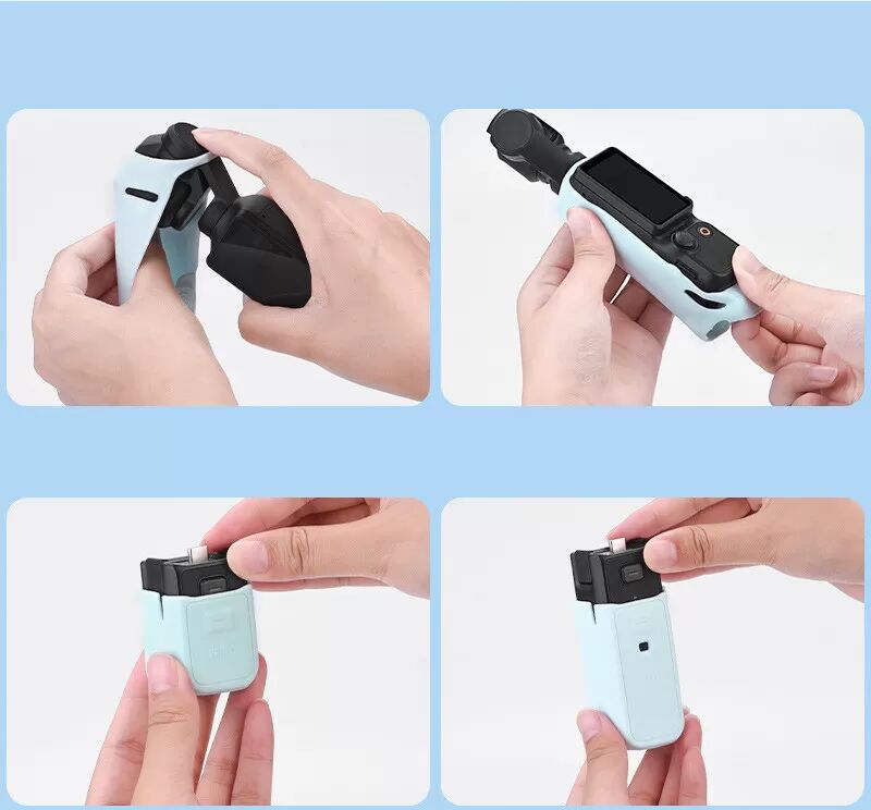 INF Silikon Schutzhülle für DJI OSMO Pocket 3 Violett