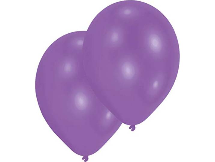 Amscan 9904910 10 latex ballonnen metallic, violet