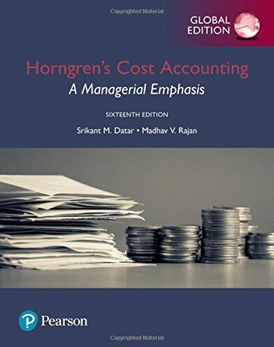 Madhav Rajan - Cost Accounting, Global Edition - Preis vom 30.09.2026 09:01:18 h