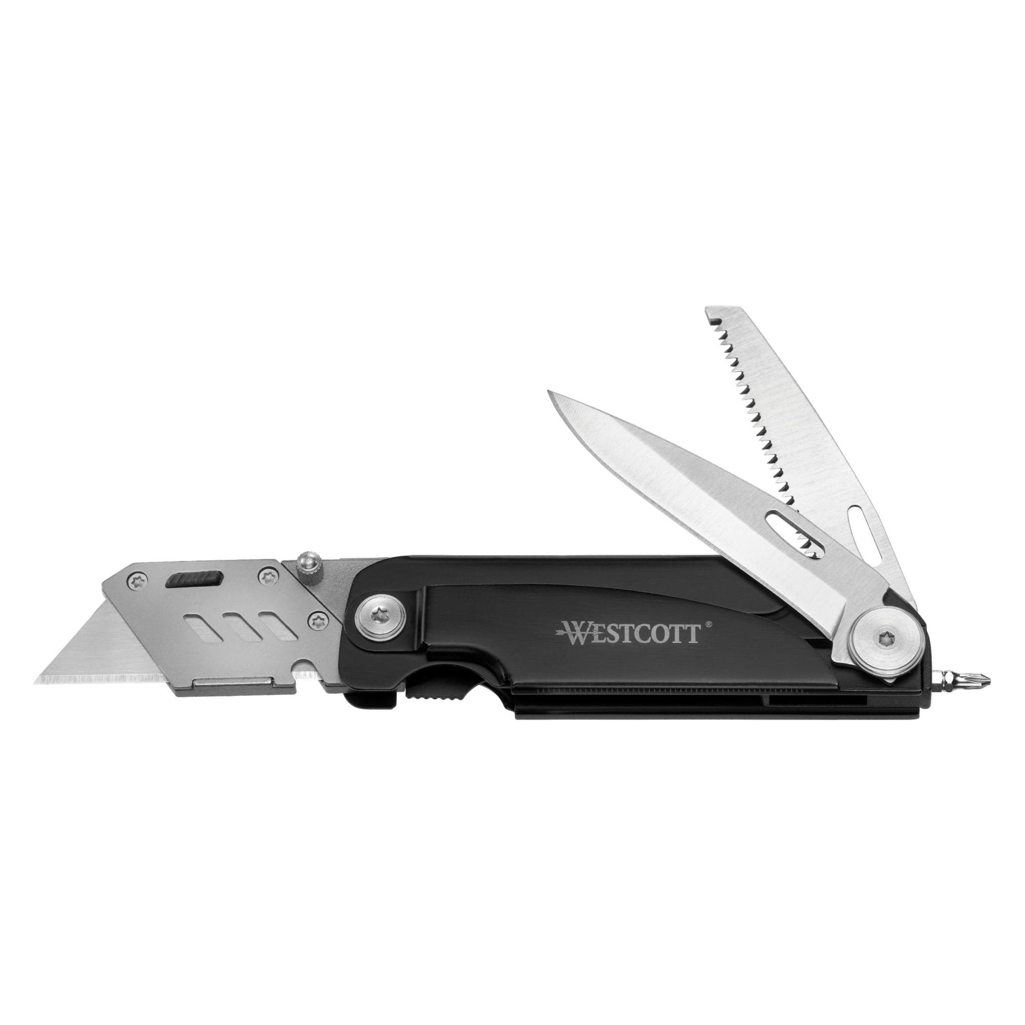 Westcott Universal-Messer Edelstahl + S"geklinge, klappbar (Cutter) (E-84034 00)
