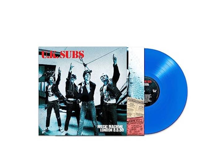 Music Machine London 8-8-80 (Blue)