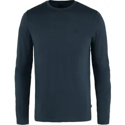 Fjällräven Herren Abisko Wool Langarmshirt - XL - Dark Navy