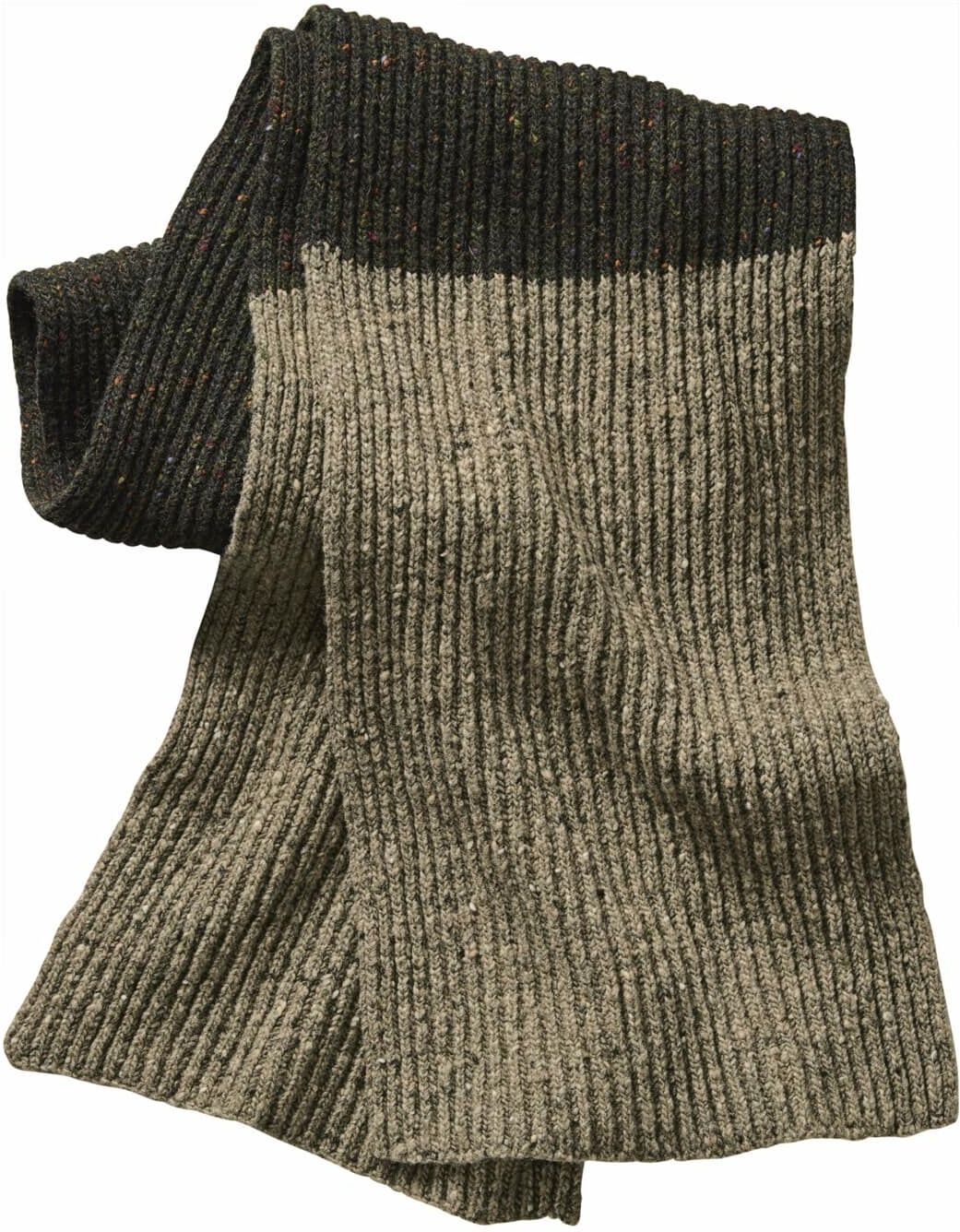 Mey & Edlich Tweed-Wollschal Grün 01