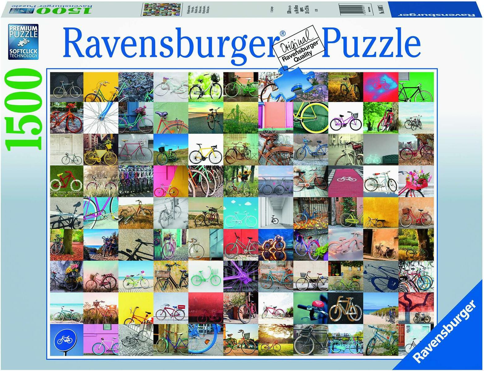 Ravensburger 99 fietsen en meer puzzel 16007