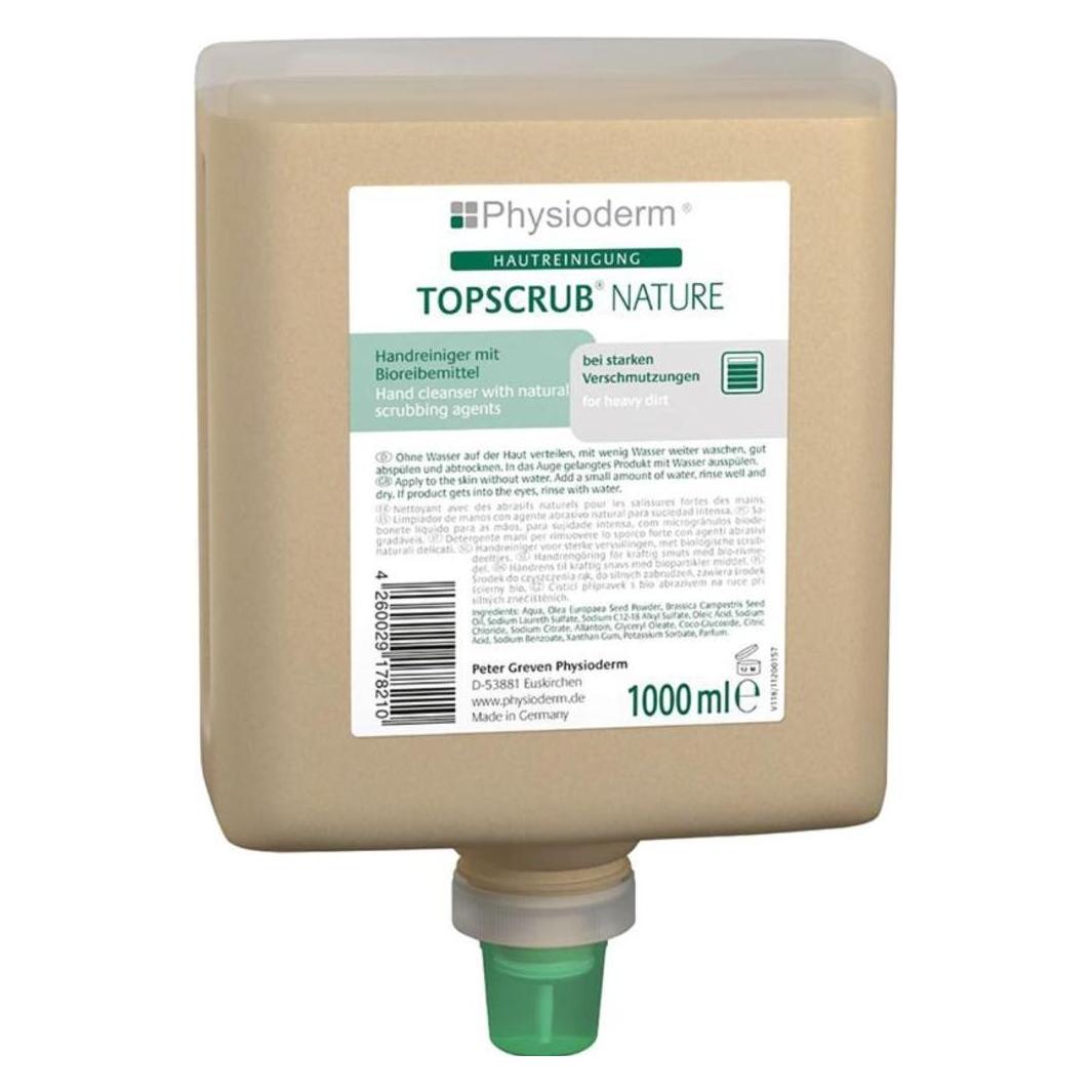 NoName Topscrub nature 1000 ml Neptuneflasche Handreiniger Naturreibem. Physioderm (Flüssigseife, 1000 ml) (4260029178210)