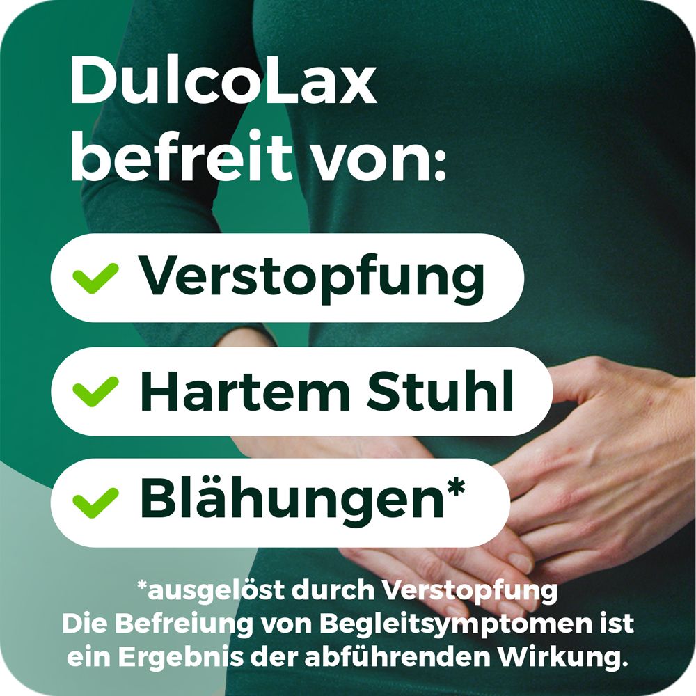 Dulcolax® Dragees befreien bei Verstopfung über Nacht 40 St 40 St Dragees
