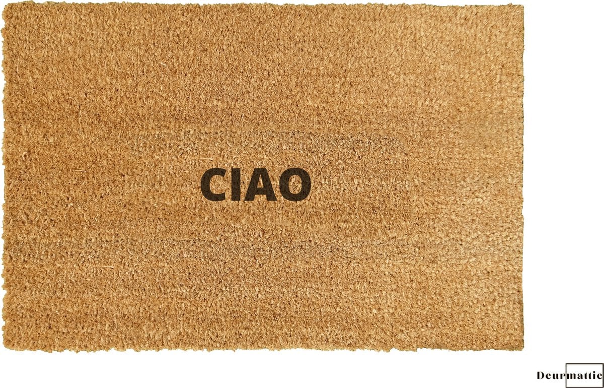 Deurmat CIAO met tekst