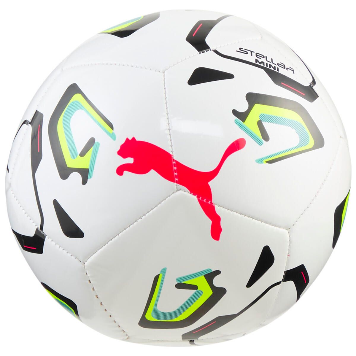 Puma Stellar Play Mini puma white-aquatic-yellow alert (01) Mini 085072-01-Mini