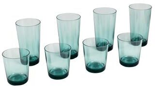 Abode Homewares Simple Acrylic Drinkware Set - Set of 8