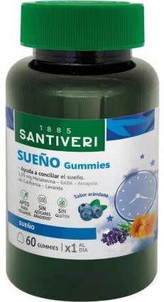 Santiveri Sueño Gummies Sabor Arándanos Vegan 60uds