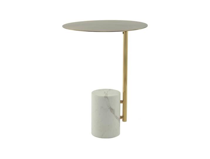 BEISTELLTISCH ROCIO 400 WEISS