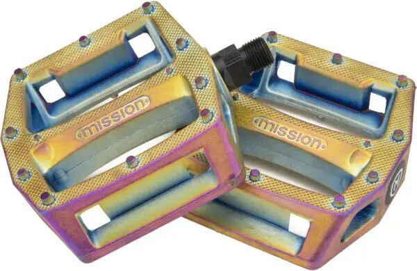BMX Pedale Mission Impulse (Oil Slick)