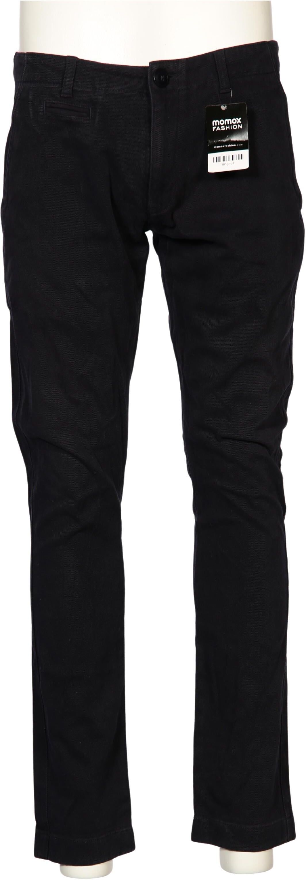 Knowledge Cotton Apparel Herren Stoffhose, Marineblau, Gr. W35, Baumwolle / Elasthan - Second Hand