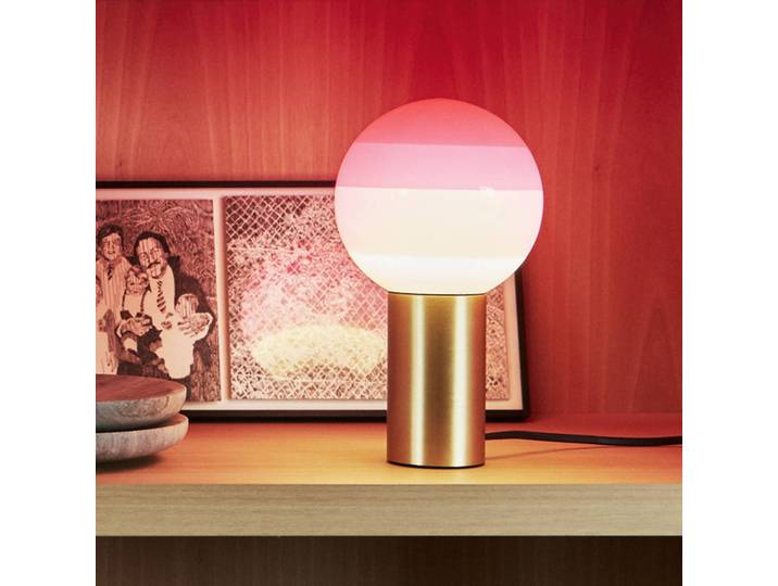 MARSET Designer Tischlampe Dipping Light, violett / pink / rose, für Wohn- / Esszimmer, Glas, Design