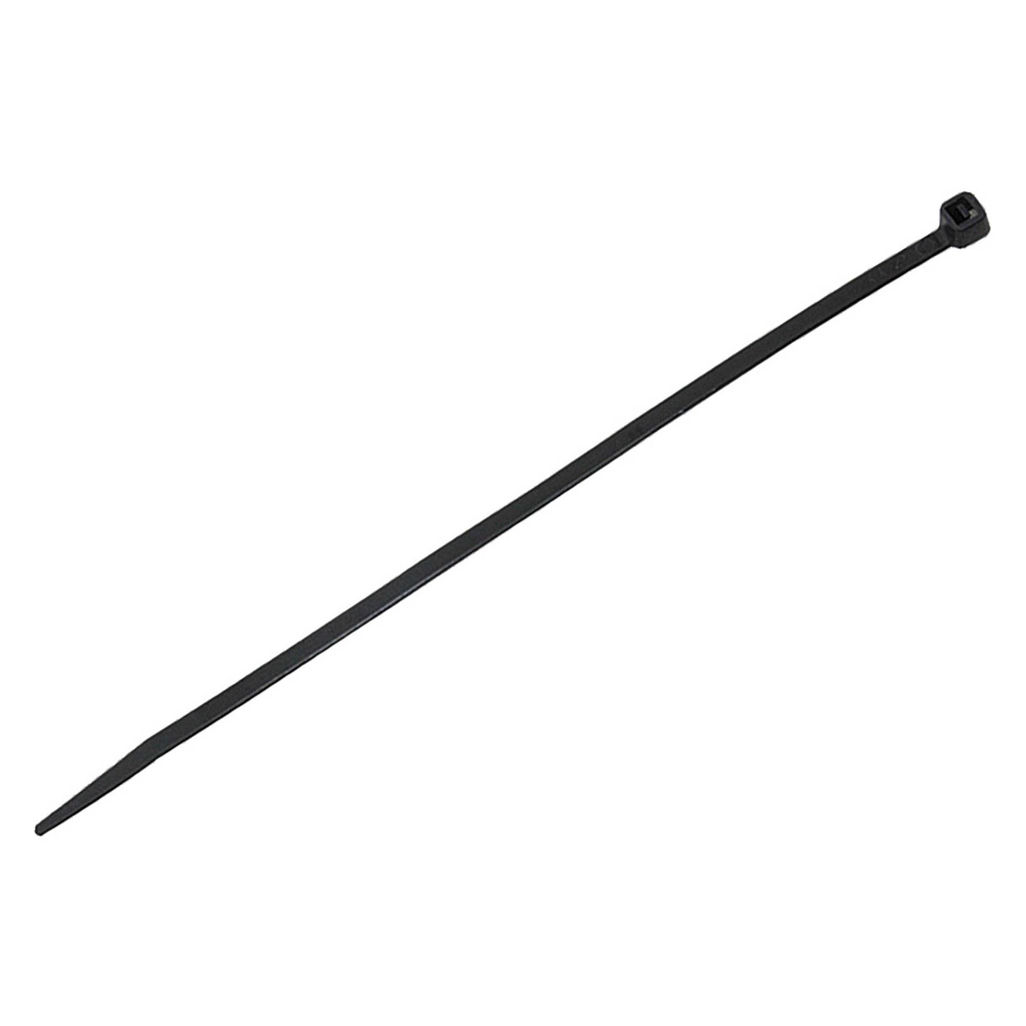Donau 100 Kabelbinder 140 mm Schwarz (Kunststoffkabelbinder, 140 mm, 100 Stk.) (E571)