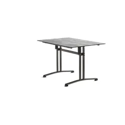 Sieger Gastro-Tisch Polytec Platte   , schwarz , Maße (cm): B: 120 H: 73