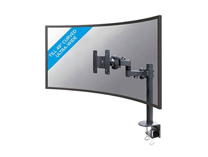 Neomounts by Newstar monitor bureausteun voor curved schermen