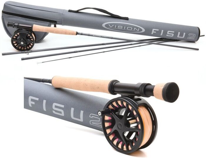 Vision Fisu2 Fluesæt-9'-#6