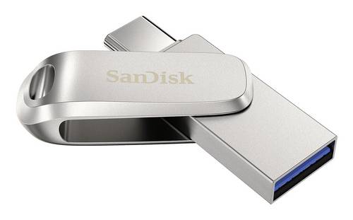SanDisk ULTRA DUAL LUXE 2TB USB 3.1 USB-Stick 2TB Silber SDDDC4-2T00-G46