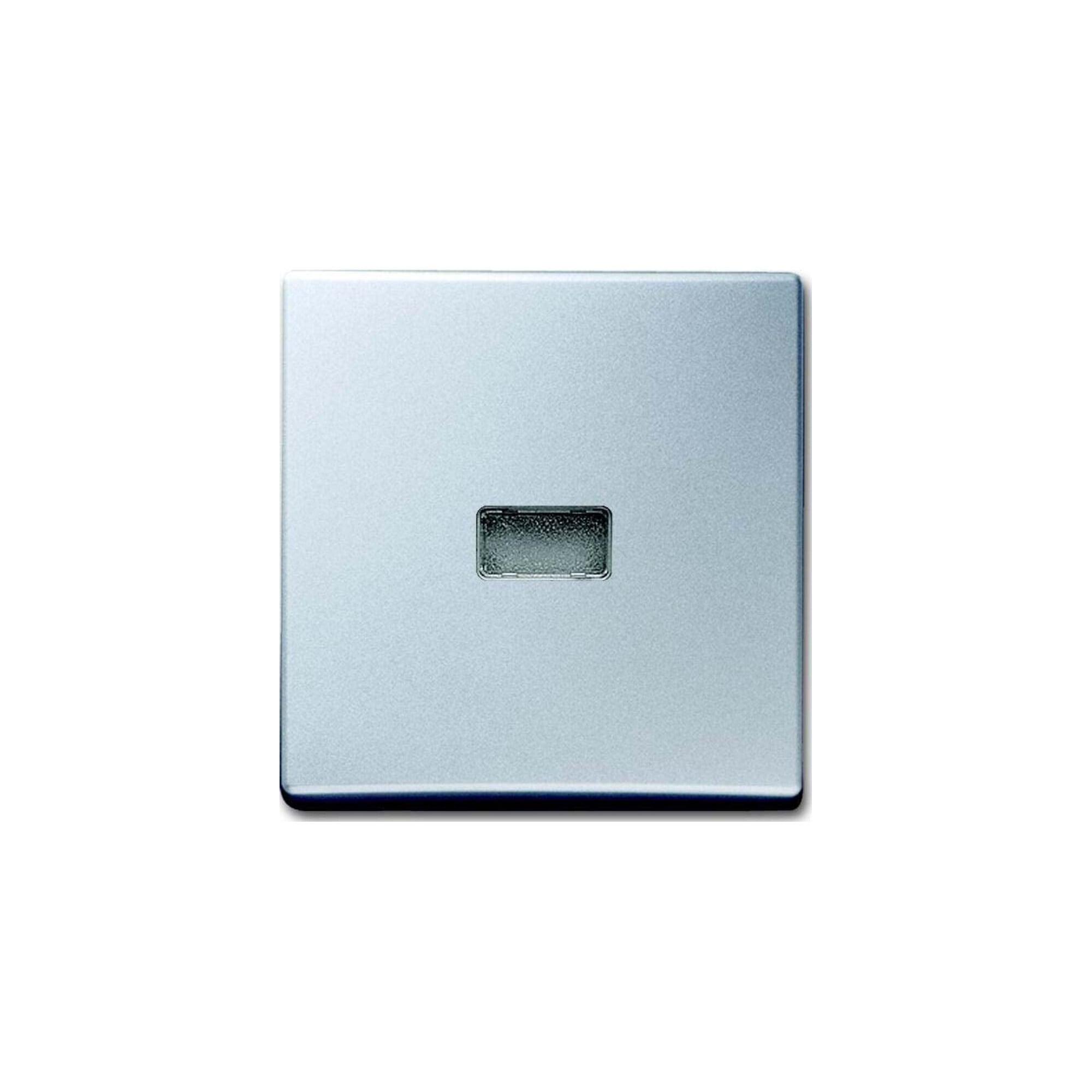 Busch-Jaeger Wippe alusilber Kontroll-Wechsel 2107-33 (2CKA001731A1965)