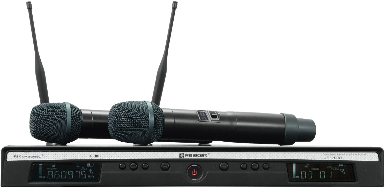 Sonstige Relacart Ur-260d 2-Kanal-Uhf-System