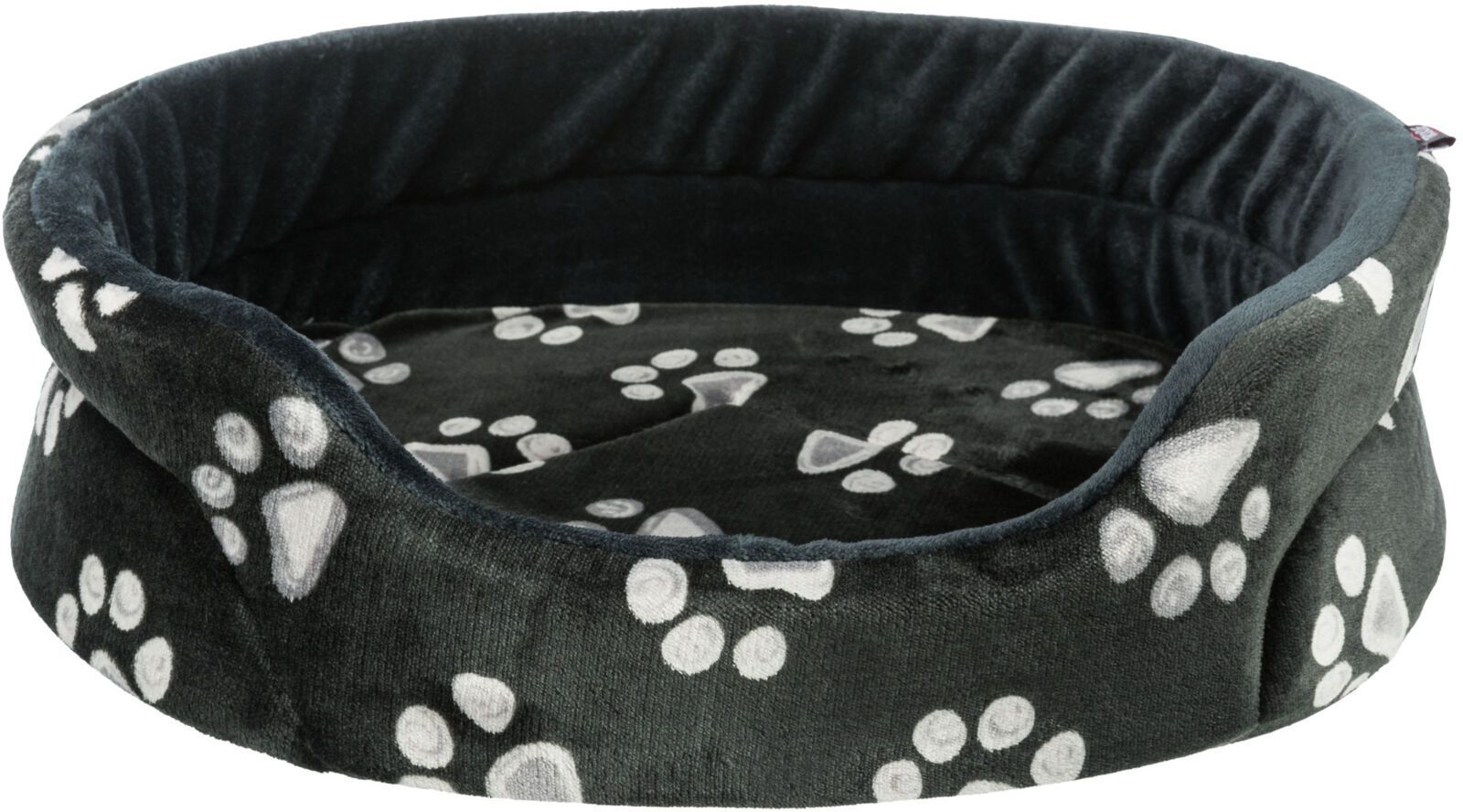 TRIXIE Bett Jimmy, oval, 95 x 85 cm, schwarz