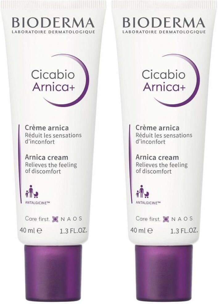 Bioderma Cicabio Arnica+ Pflegecreme 2x 2x40 ml Creme