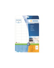 HERMA Premium Permanent selbstklebende matte laminierte Papieretiketten weiß 48.3 x 25.4 mm 1100 Etiketten 25 Bogen x 44 (5051)