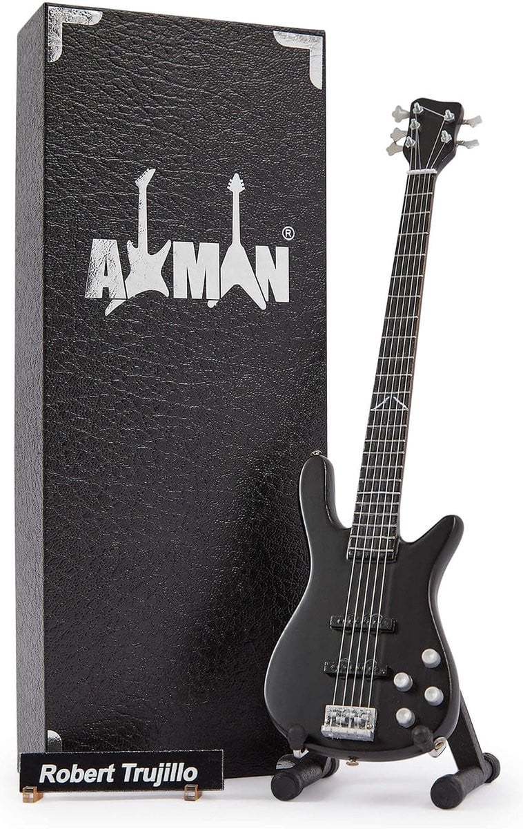 Robert Trujillo Miniature Gitaar Replica voor Volwassenen