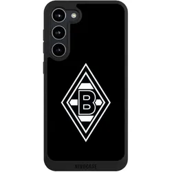 Nivocase Handyhülle für Samsung Galaxy S23+ Hülle NIVOpure Case Schwarz Borussia Mönchengladbach Gladbach (Samsung Galaxy S23+), Smartphone Hülle, Schwarz