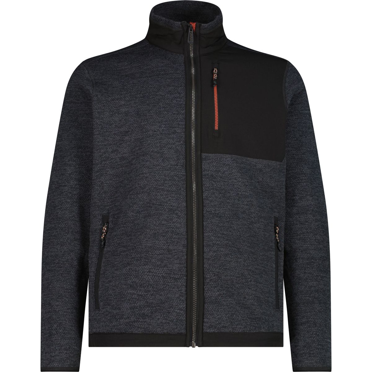 CMP MAN Fleece Jacket carbone mel. (U905) 52 36H3017-U905-52